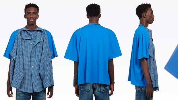 Balenciaga's T-shirt Shirt is confusing the internet