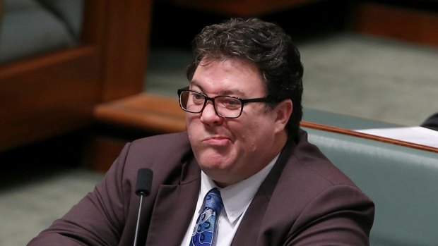 Coalition MP George Christensen during question time on Tuesday.