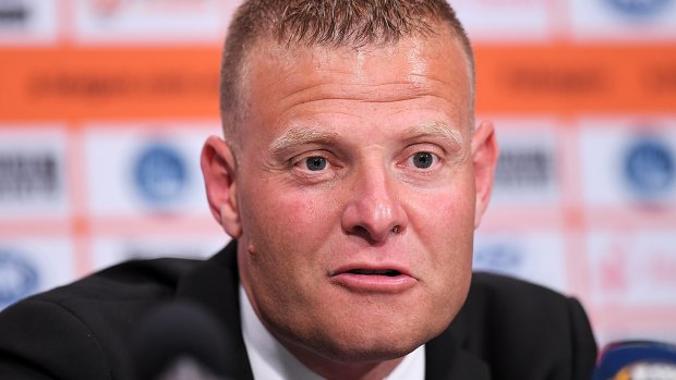 Under pressure: Wanderers coach Josep Gombau is battling to reach the finals.