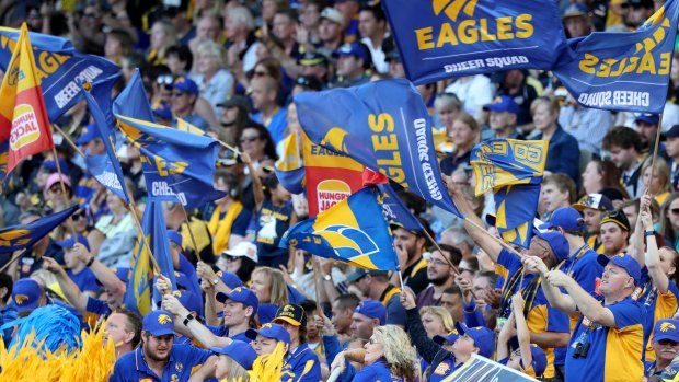 West Coast fans have the chance to break an AFL home attendance record at Optus Stadium this Thursday.