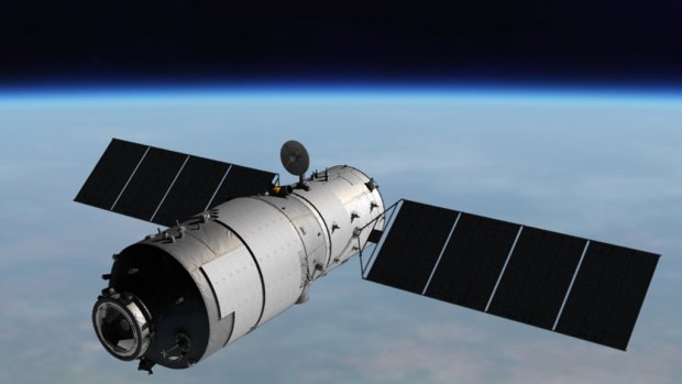 China's Tiangong-1 is heading back to Earth although scientists say not much will survive re-entry.