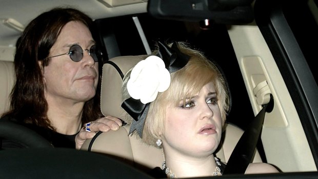 Rock star Ozzy Osborne and his daughter Kelly Osborne in 2005.