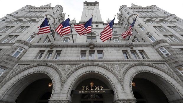 The Trump International Hotel at 1100 Pennsylvania Avenue