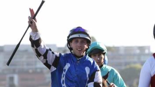 Part of the team: Brenton Avdulla hopes to celebrate another big win for Australian Bloodstock on Furore in the Australian Derby  
