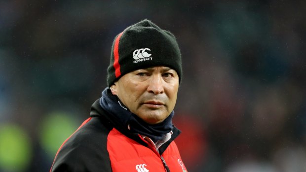 "I don't have any concerns. We train appropriately for Test match rugby": Eddie Jones.