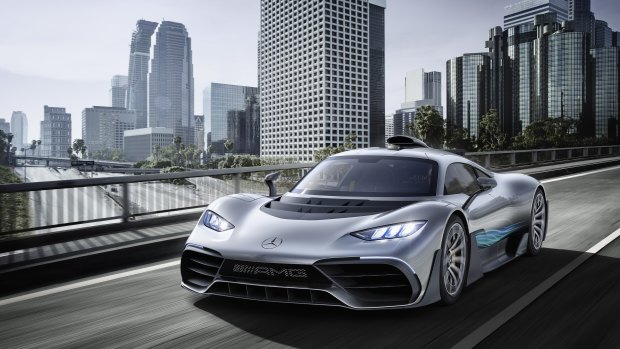 Mercedes' sold-out electric Project 1. 