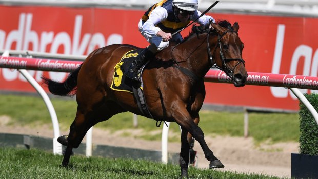 Delivering:  Aloisia takes out the Thousand Guineas.