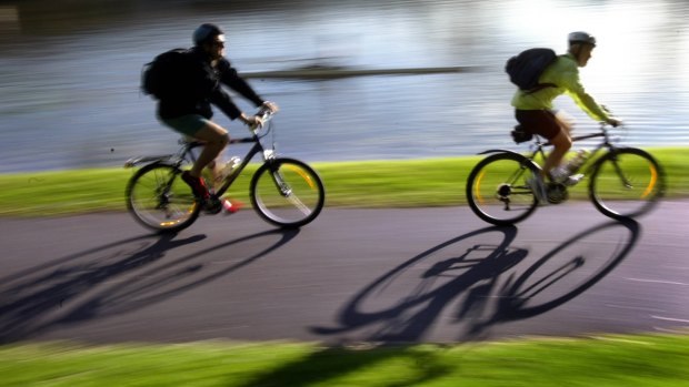 Most people who ride a bike for commuting are not 'cyclists'. 