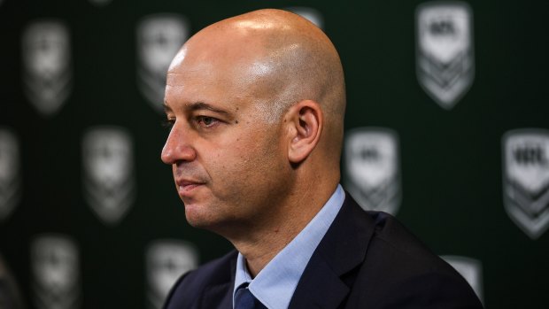 Stoush: Todd Greenberg came back at Buzz Rothfield over recent claims over the quality of the NRL.