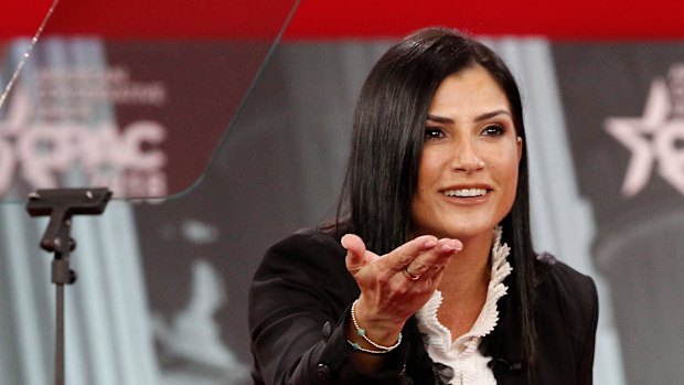 Dana Loesch, spokeswoman for the National Rifle Association, speaks at the Conservative Political Action Conference in 2018.