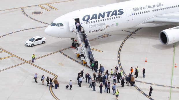 Qantas flies several routes into China, which is forecast to become the world's biggest aviation market by 2022. 