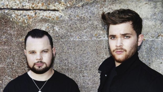 Royal Blood's Ben Thatcher  and Mike Kerr.