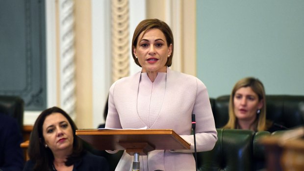 Treasurer Jackie Trad says she will not put a time limit on restoring Queensland's AAA credit rating.