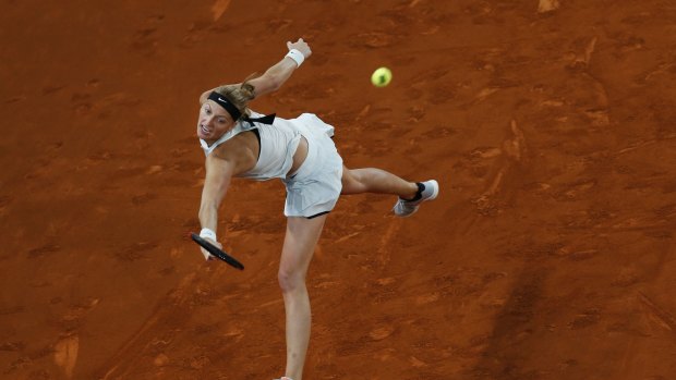 Kvitova has come back from the brink to be at the French Open. 