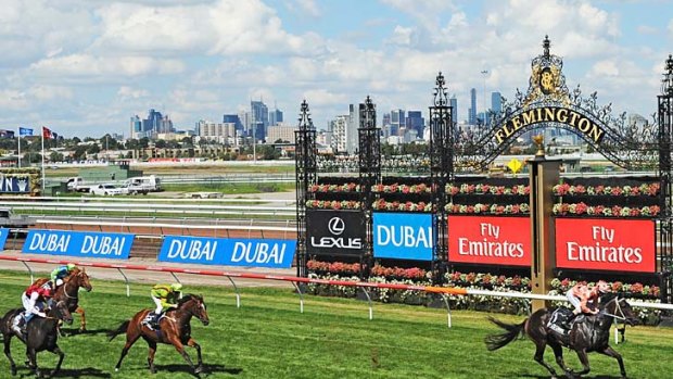 Bet on black: Black Caviar makes a one-act affair of the Newmarket Handicap.