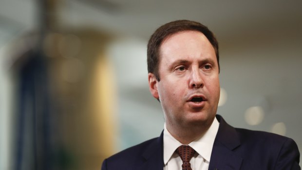 Steve Ciobo's address was hailed as symbolic given China's unofficial freeze on visits by Australian government representatives.
