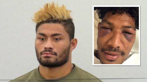 Rebels player Amanaki Mafi has been charged over an alleged altercation with team mate Lopeti Timani (inset).