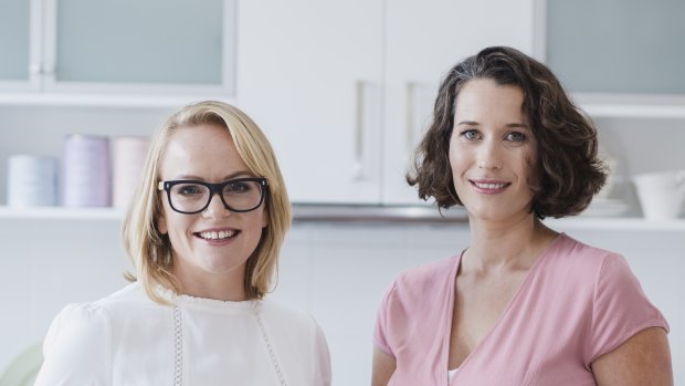 Jo Clark (left) and Fran Woods drew on their expertise to launch Franjo's Kitchen.