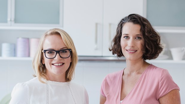 Jo Clark (left) and Fran Woods drew on their expertise to launch Franjo's Kitchen.