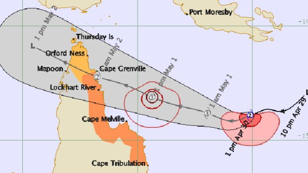 Updated information on Tropical Cyclone Zane.