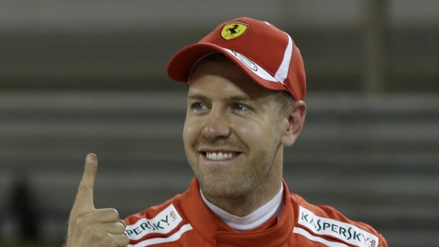 "You try to push the limits and sometimes you might make a mistake": Sebastian Vettel.