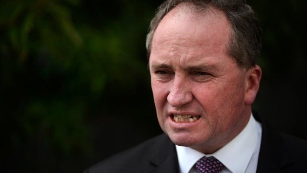 Barnaby Joyce called on his colleagues to be honest when confessing they were wrong to delay the banking royal commission.