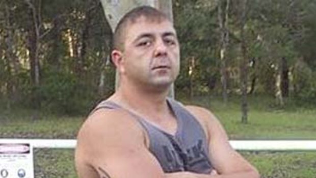 Slain former Commanchero Darko Janceski who was shot dead outside his parent's home by a man on a trail bike.
