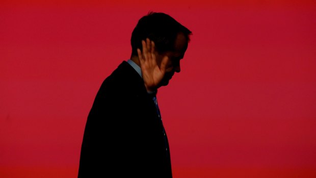 Opposition Leader Bill Shorten at the previous Labor National Converence in 2015.