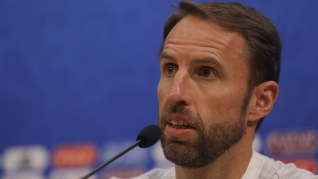 The heat is on ... England coach Gareth Southgate.