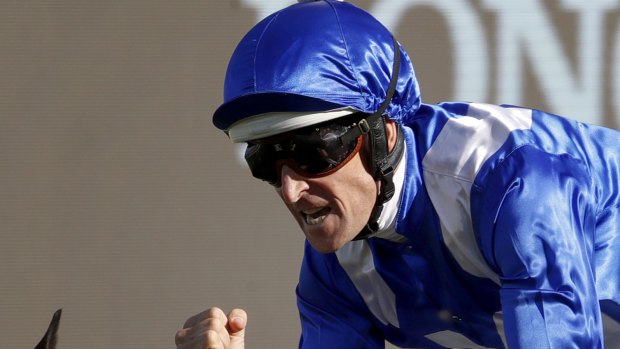 Deadly duo: Hugh Bowman enjoys another extraordinary ride on board the champion mare.