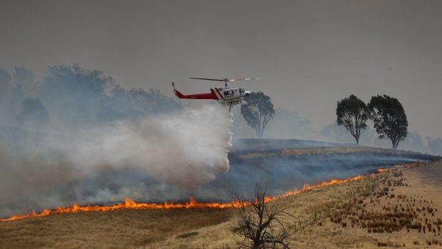 (Photo Mark Jesser/Fairfax Media) Indigo Valley. Victoria. bushfire -