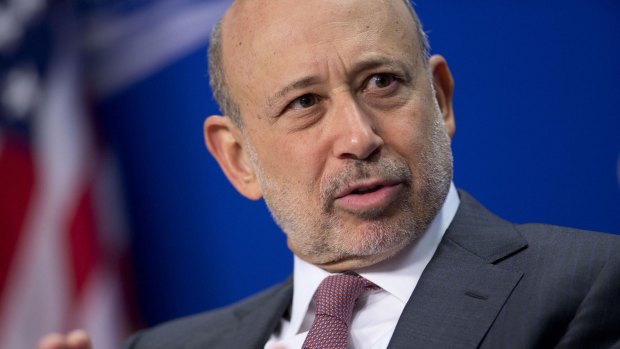 Lloyd Blankfein, chief executive officer of Goldman Sachs Group.