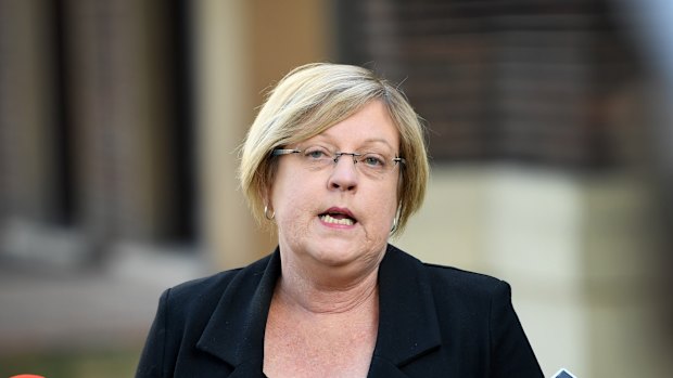 Police Minister Lisa Neville.