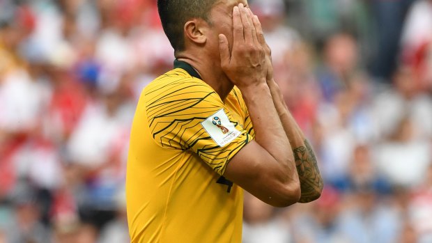 Not a lot of chances: Tim Cahill.