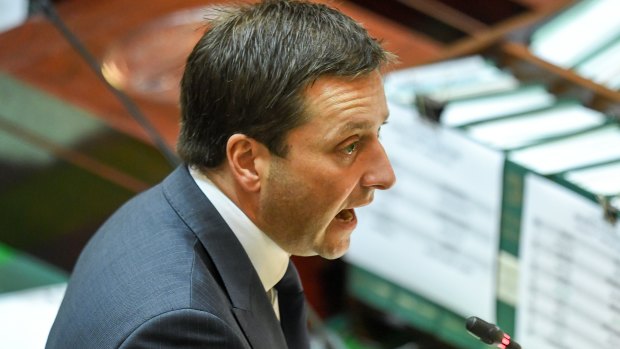 Opposition Leader Matthew Guy said he decided everyone should vote on the Fire Services Bill.