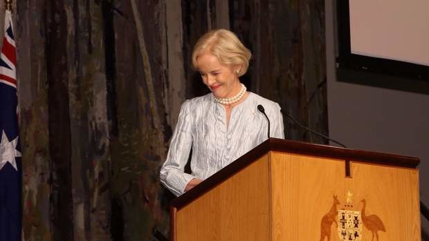 Outgoing Governor-General Dame Quentin Bryce on Tuesday. Photo: Andrew Meares