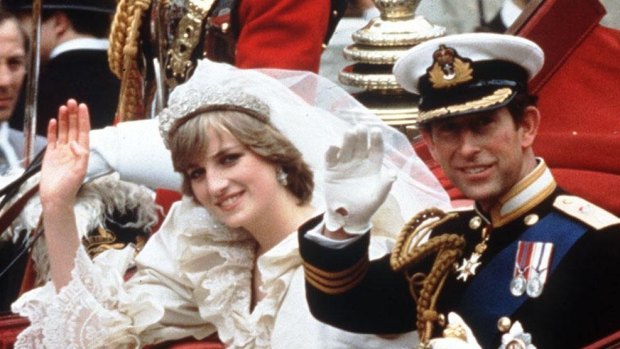 Prince Charles and Diana in 1981.