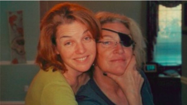 Cathleen Colvin pictured with her sister, Marie, during the last time they saw each other in November, 2010.