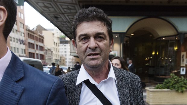 Marcello Casella leaving the Downing Centre last month.