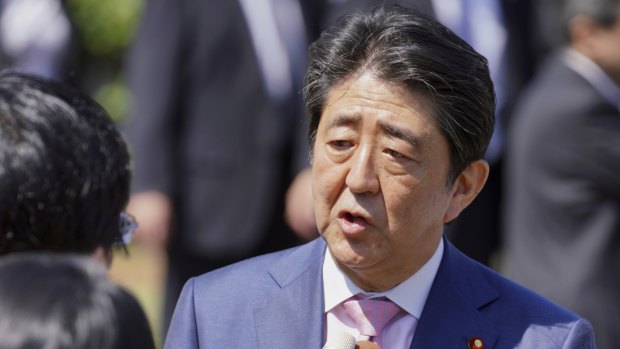 Japanese Prime Minister Shinzo Abe