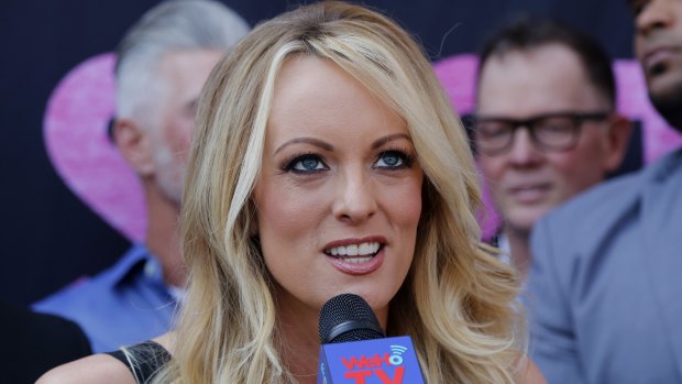Porn actress Stormy Daniels is suing Donald Trump.