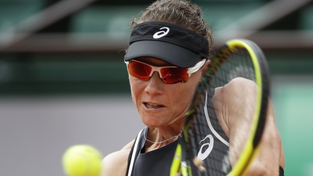High hopes: Sam Stosur heads to London in solid form.
