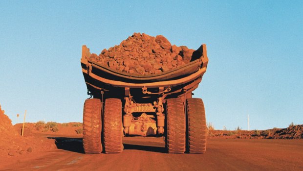 Iron ore miners are rallying.