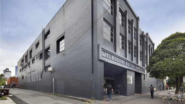 The art deco office at 180 Bank Street in South Melbourne was a former butter factory.