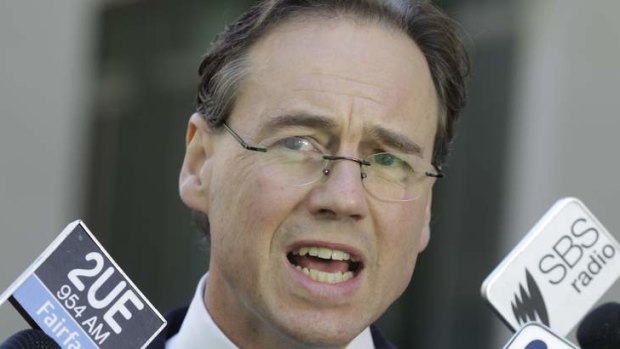 Environment minister Greg Hunt again raised the prospect of a double dissolution over the carbon tax on Monday.