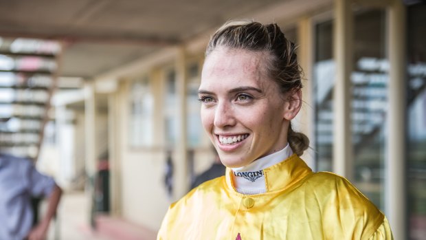 Kayla Nisbet is unbeaten on Gentle Annie so far and will ride her again on Sunday.