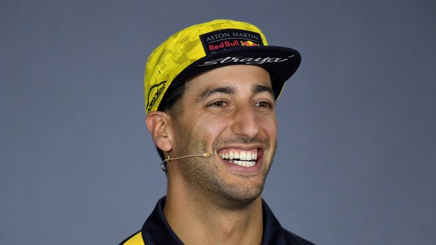 Strong start: Daniel Ricciardo.