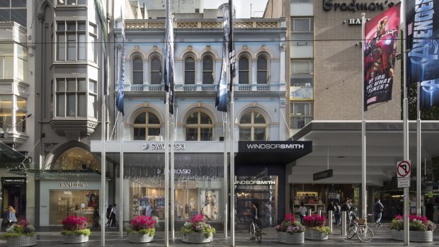The triple-storey shop is the oldest on Bourke Street Mall.