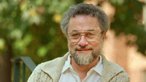 In this October 1987, file photo, Adrian Cronauer, a disc jockey on the Saigon-based Dawn Buster radio show from 1965-1966 whose experiences in the Vietnam War were chronicled in the movie "Good Morning, Vietnam," poses outside his home in Pennsylvania.