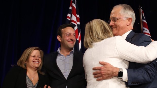 Prime Minister Malcolm Turnbull and his wife Lucy.